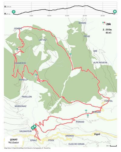 mappa k26 quartrail