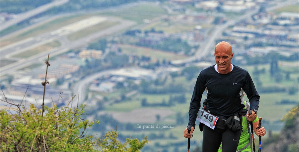 foto atleta nel quartrail 2018